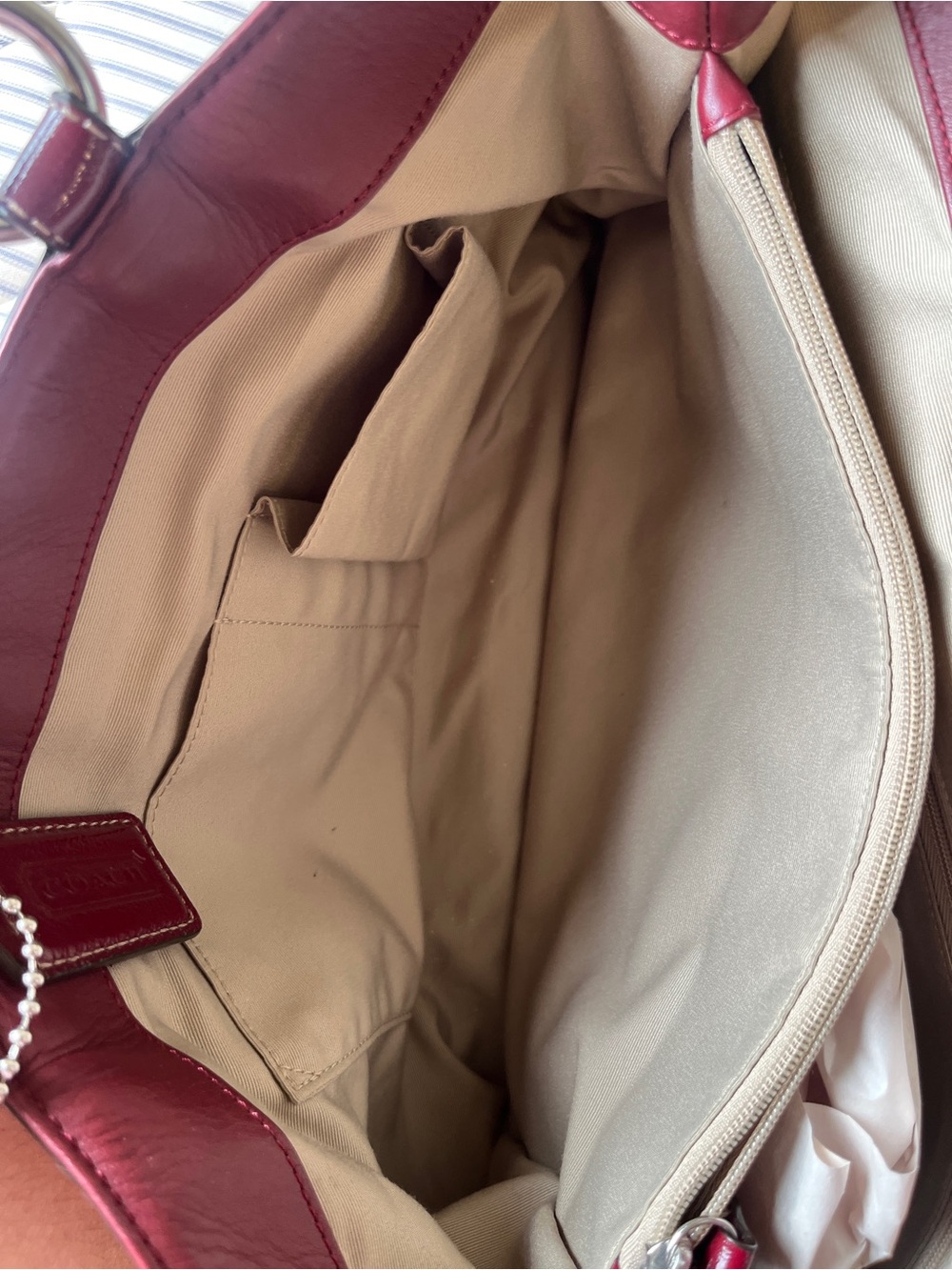 Vintage Coach buckle Y2K shoulder bag - Picture 5 of 9